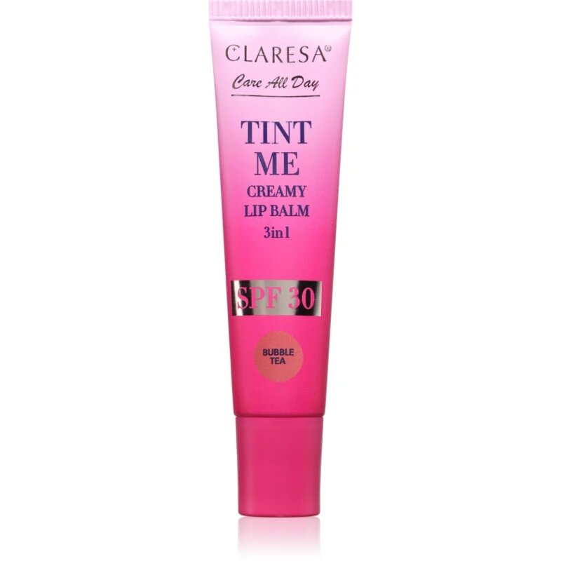 Claresa Tint Me Creamy Lip Balm балсам за устни с хидратиращ ефект цвят Bubbletea 12 мл.