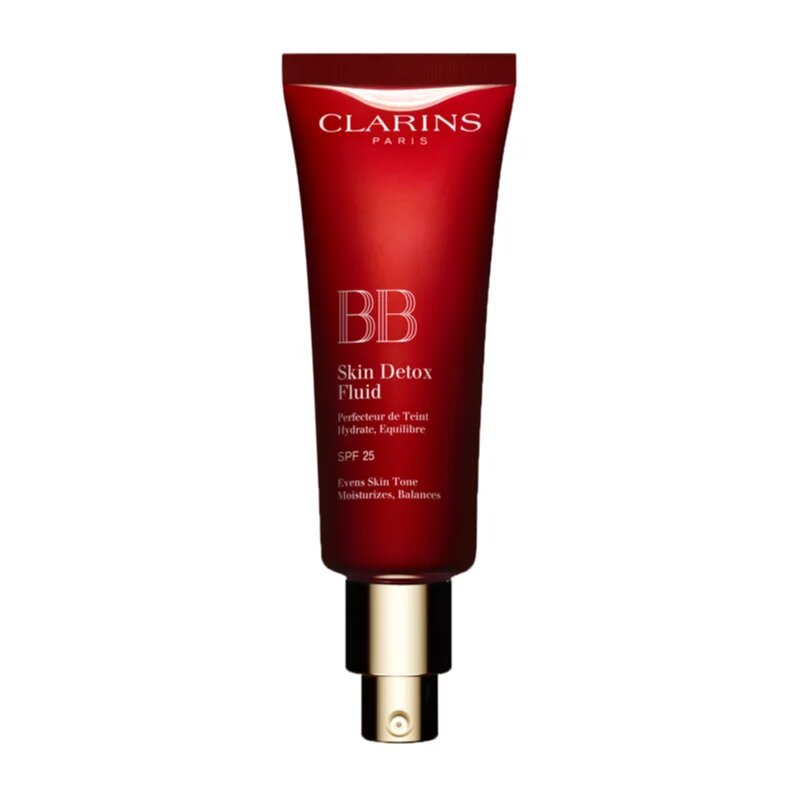 Clarins BB Skin Detox Fluid хидратиращ BB крем SPF 25 цвят 02 - Medium 45 мл.