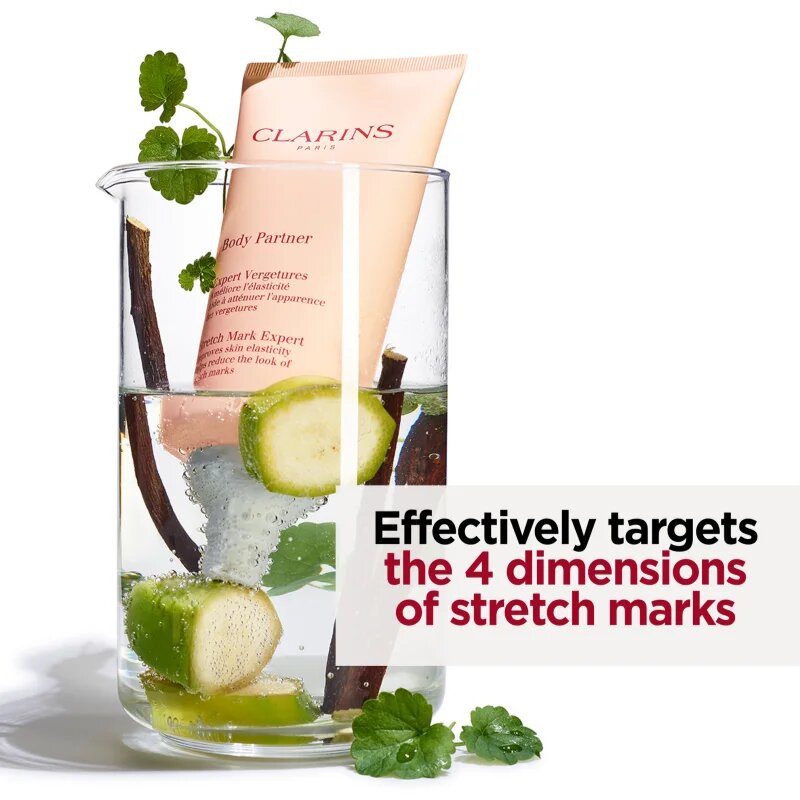 Clarins Body Partner Stretch Mark Expert успокояващ крем за тяло за профилактика и редуциране на стрии 175 мл.