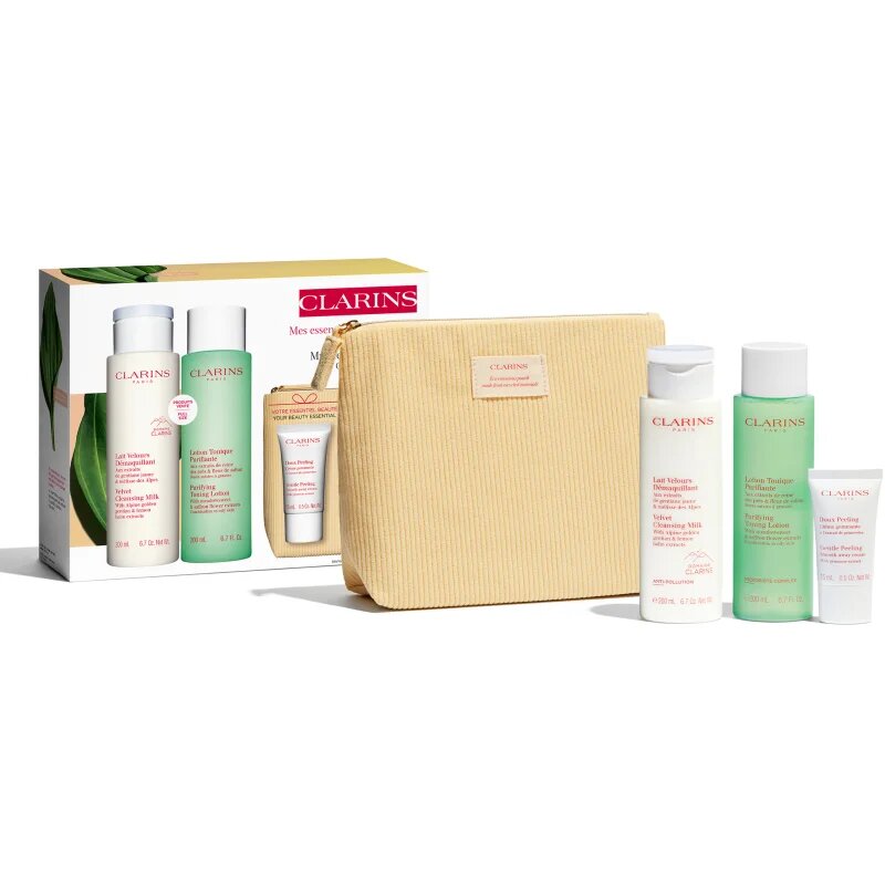 Clarins Cleansing Essentials Combination Skin подаръчен комплект за смесена кожа