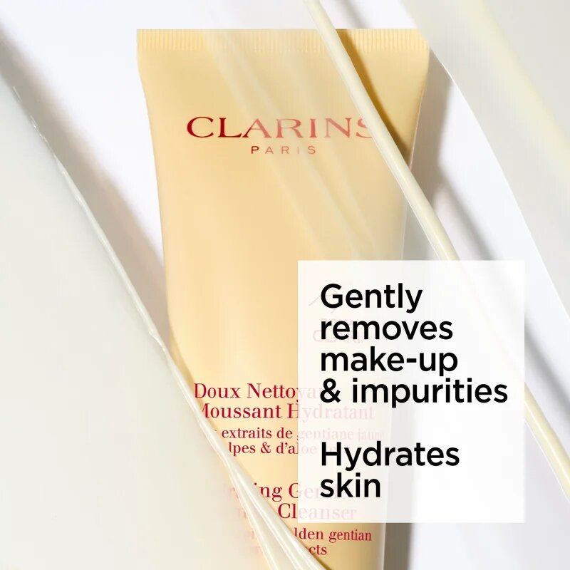 Clarins Cleansing Hydrating Gentle Foaming Cleanser почистваща пяна с хидратиращ ефект 125 мл.