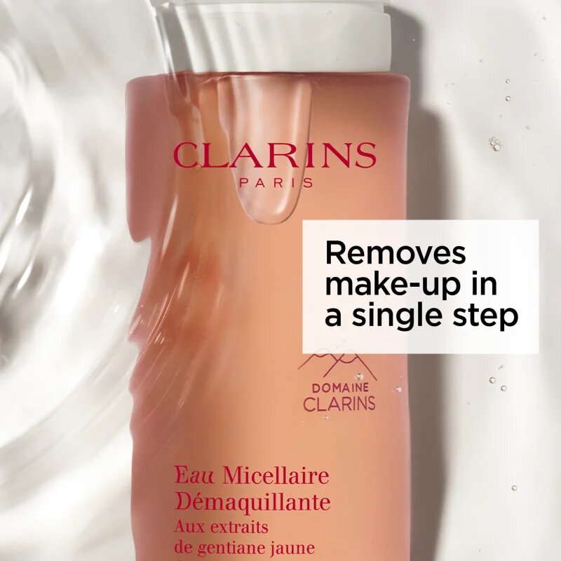 Clarins Cleansing Micellar Water почистваща мицеларна вода за чувствителна кожа на лицето 200 мл.