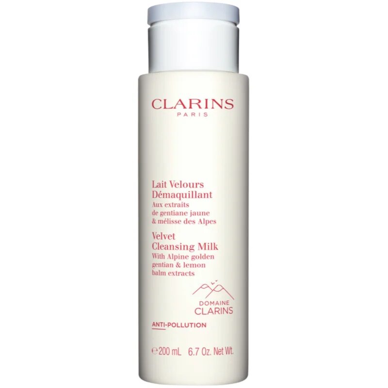 Clarins Cleansing Velvet Cleansing Milk нежно почистващо мляко 200 мл.
