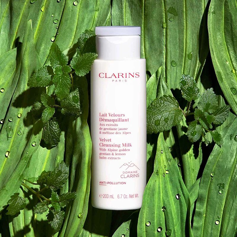 Clarins Cleansing Velvet Cleansing Milk нежно почистващо мляко 200 мл.