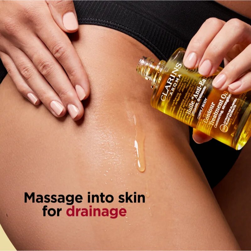 Clarins Contour Body Treatment Oil стягащо масло за тяло за всички типове кожа на лицето 100 мл.