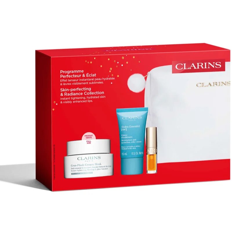 Clarins Cryo-Flash Mask Holiday Season подаръчен комплект