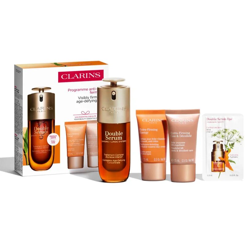 Clarins Double Serum & Extra Firming Set подаръчен комплект за зряла кожа
