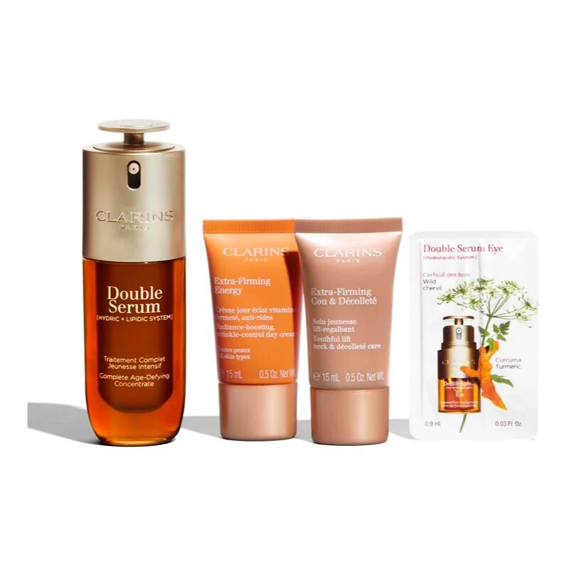 Clarins Double Serum & Extra Firming Set подаръчен комплект за зряла кожа