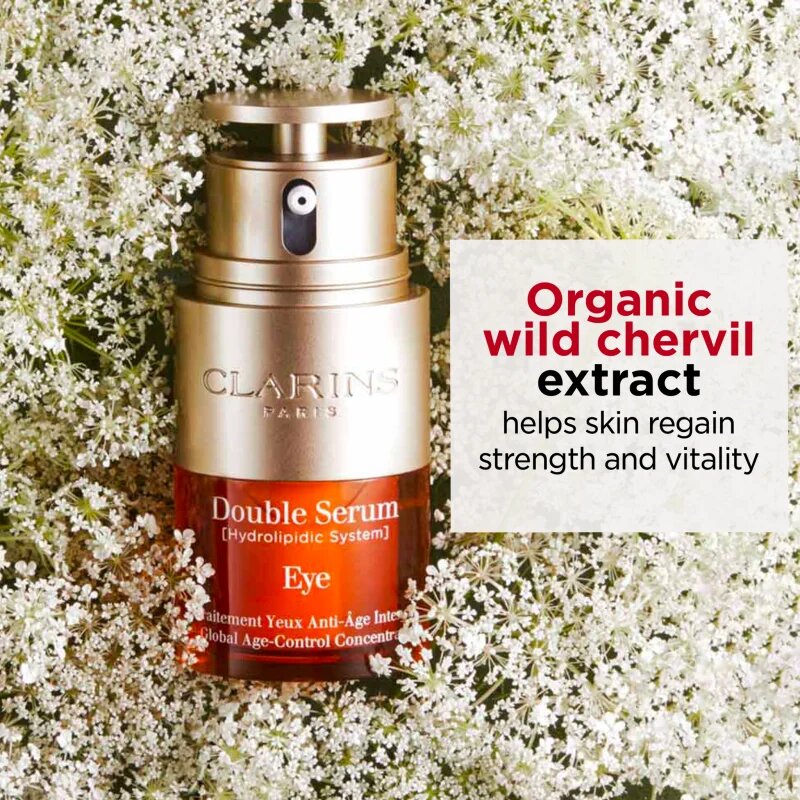 Clarins Double Serum Eye серум против бръчки за околоочната зона с подхранващ ефект 20 мл.