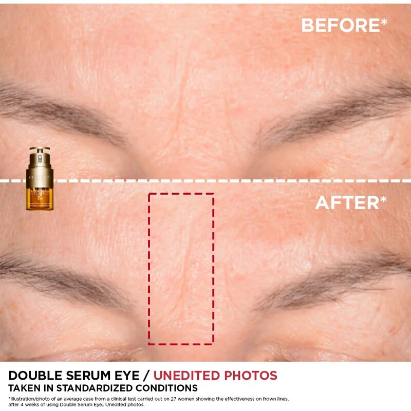 Clarins Double Serum Eye серум против бръчки за околоочната зона с подхранващ ефект 20 мл.