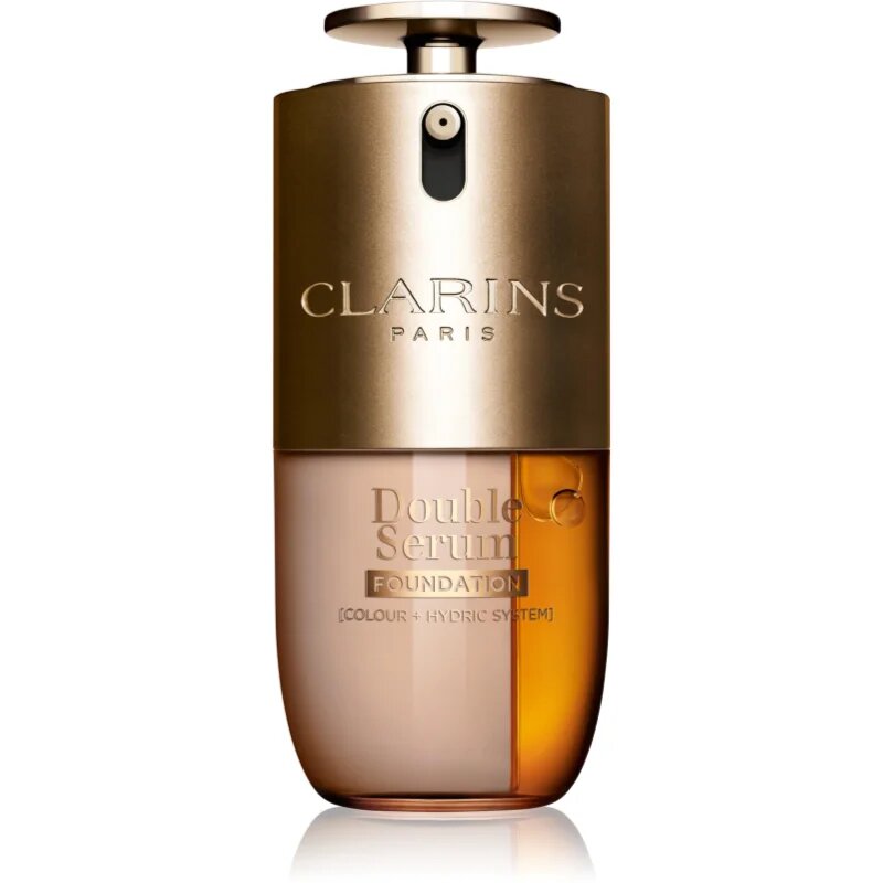 Clarins Double Serum Foundation подмладяващ и озаряващ фон дьо тен цвят L2C 30 мл.
