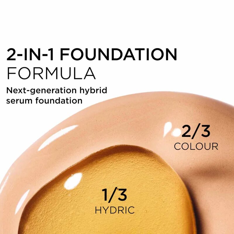 Clarins Double Serum Foundation подмладяващ и озаряващ фон дьо тен цвят L2C 30 мл.