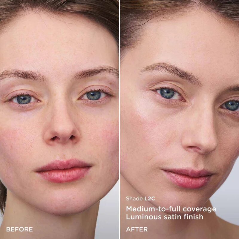 Clarins Double Serum Foundation подмладяващ и озаряващ фон дьо тен цвят L2C 30 мл.