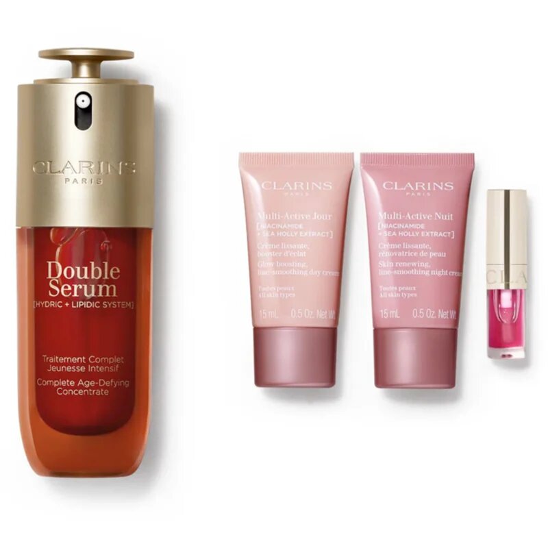 Clarins Double Serum & Multi-Active Collection подаръчен комплект
