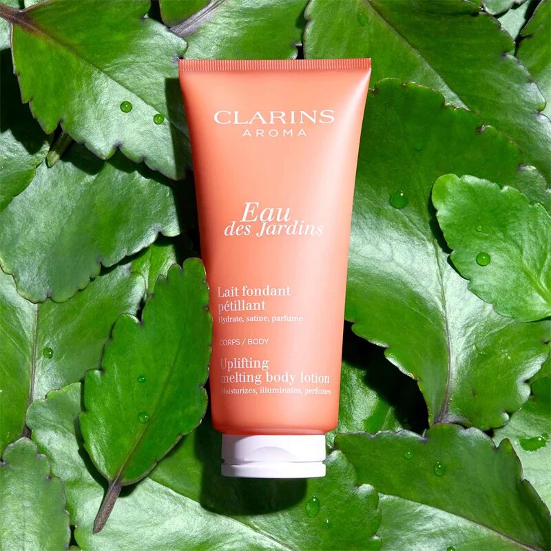 Clarins Eau Des Jardins Uplifting Body Lotion хидратиращо мляко за тяло 200 мл.
