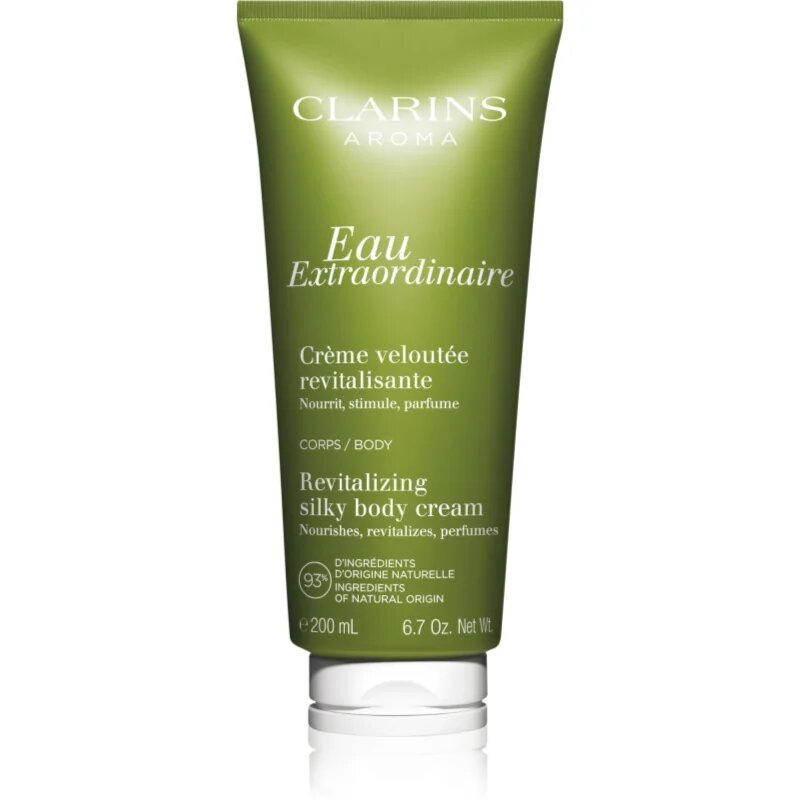 Clarins Eau Extraordinaire Revitalizing Silky Body Cream ревитализиращ крем за тяло 200 мл.