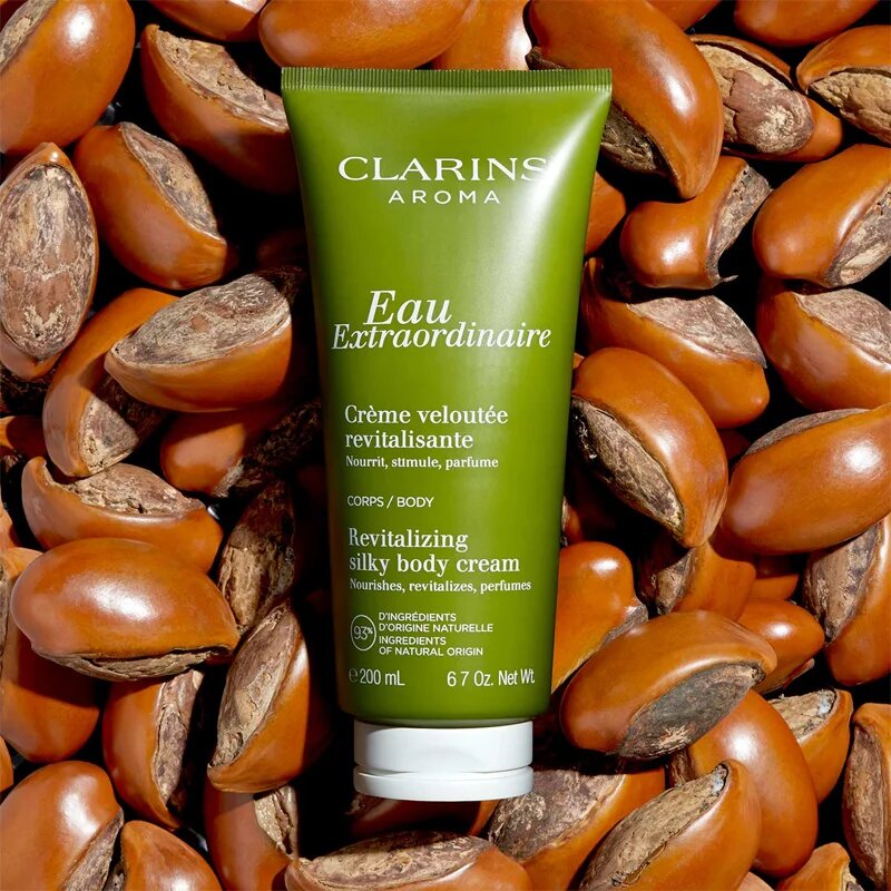 Clarins Eau Extraordinaire Revitalizing Silky Body Cream ревитализиращ крем за тяло 200 мл.