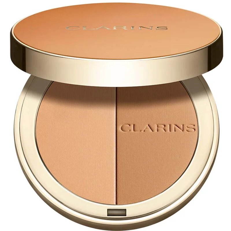 Clarins Ever Bronze Compact Powder уеднаквяваща тена компактна пудра цвят 02 10 гр.
