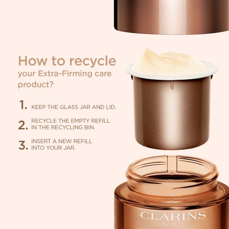 Clarins Extra-Firming Day Cream SPF15 Refill дневен лифтинг крем против бръчки SPF 15 refill 50 мл.