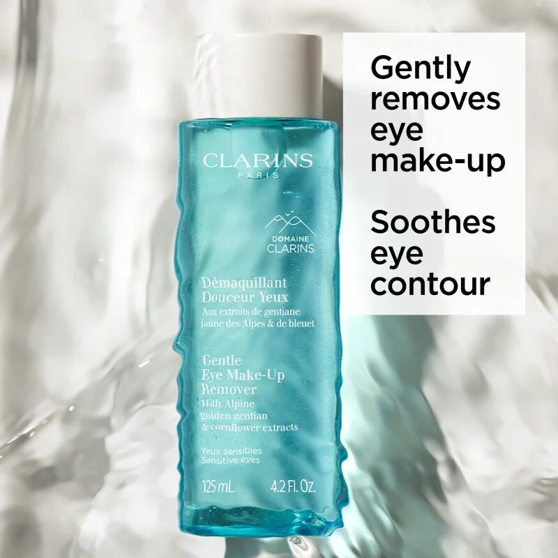 Clarins Gentle Eye Make-Up Remover за премахване на грим за чувствителни очи 125 мл.