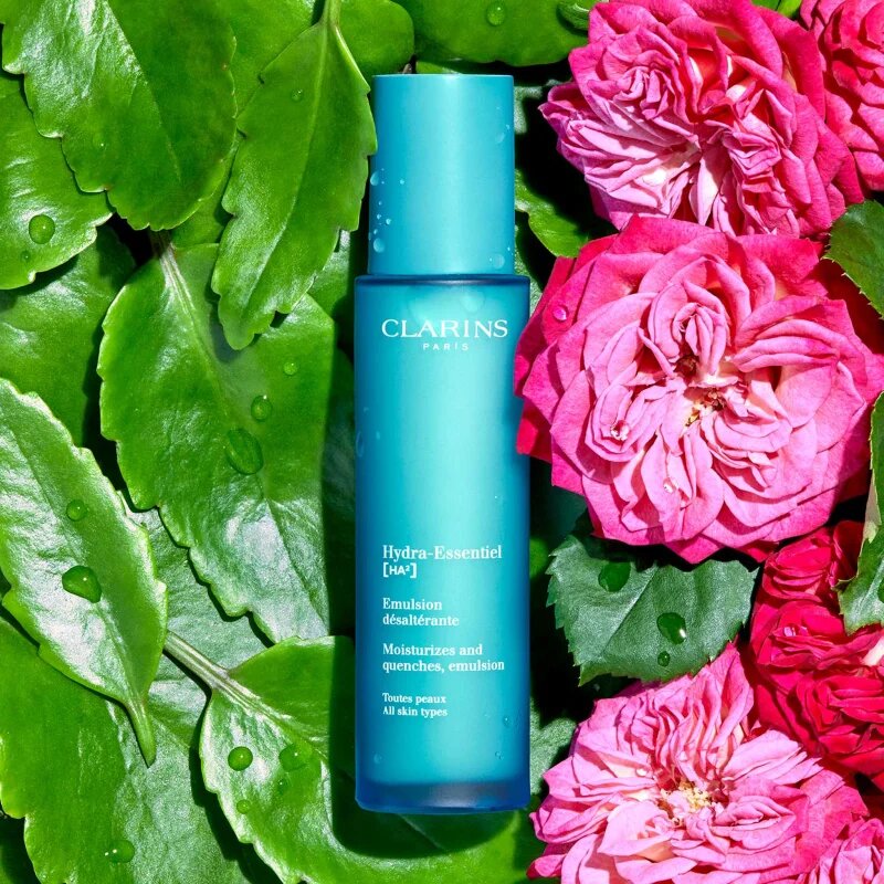 Clarins Hydra-Essentiel [HA²] Emulsion хидратираща емулсия за лице за всички типове кожа на лицето 75 мл.