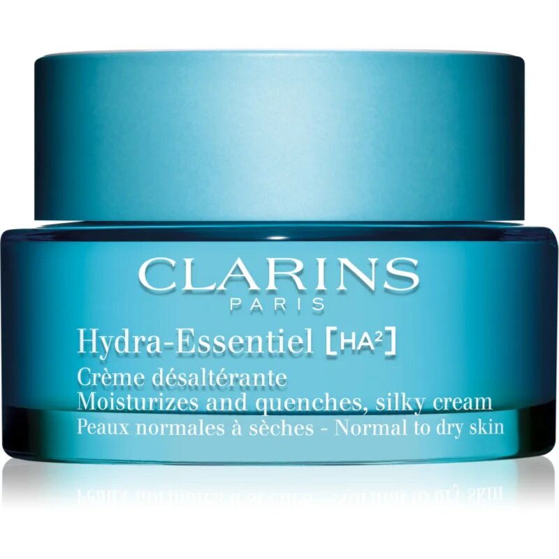 Clarins Hydra-Essentiel [HA²] Silky Cream хидратиращ и стягащ дневен крем с хиалуронова киселина 50 мл.