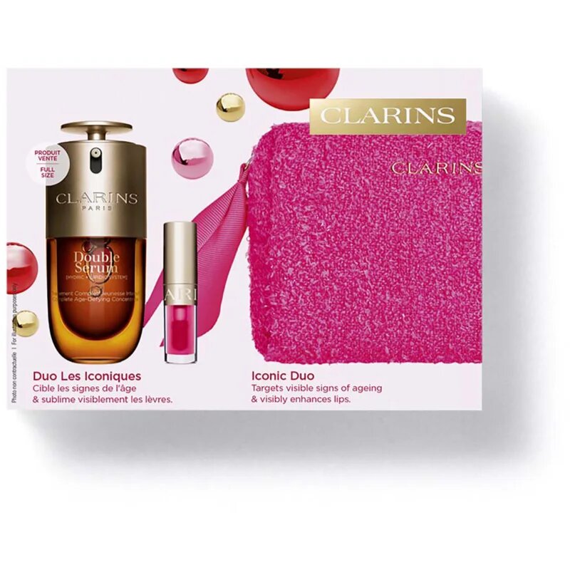 Clarins Iconic Duo подаръчен комплект за съвършен външен вид