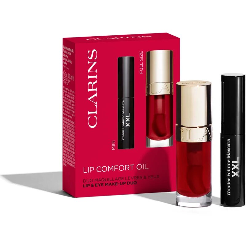 Clarins Lip Comfort Oil Duo подаръчен комплект