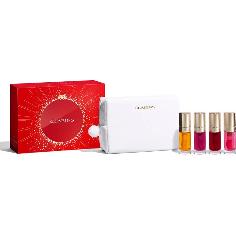 Clarins Lip Comfort Oil Holiday Season подаръчен комплект