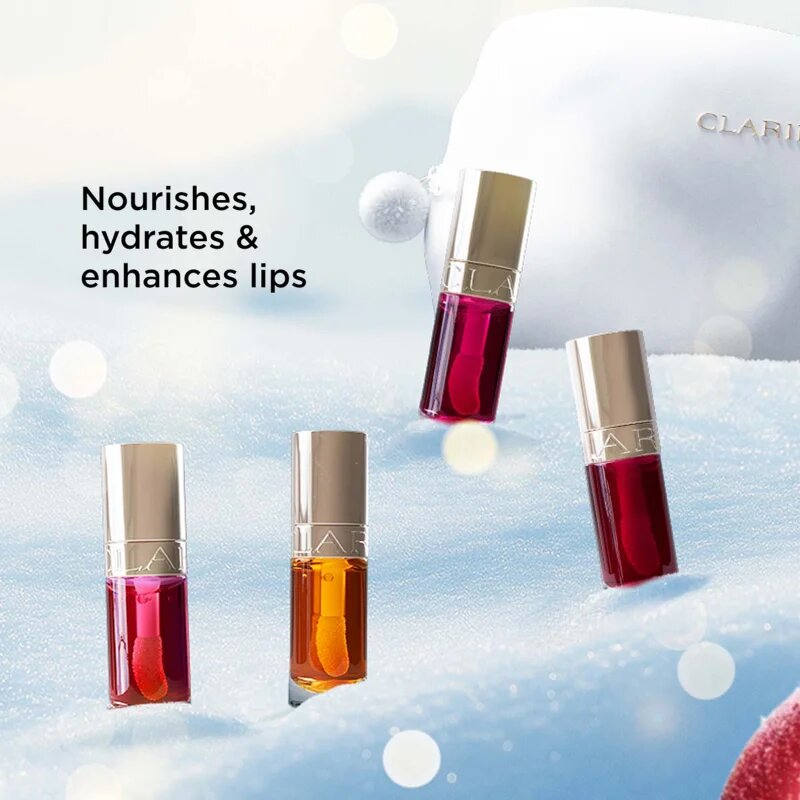 Clarins Lip Comfort Oil Holiday Season подаръчен комплект