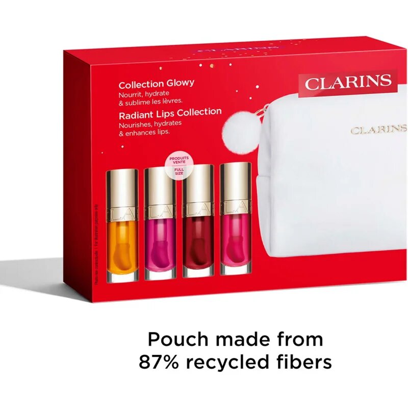 Clarins Lip Comfort Oil Holiday Season подаръчен комплект