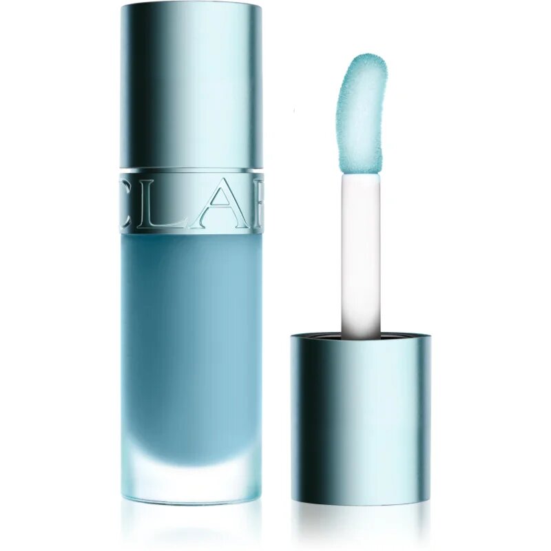 Clarins Lip Comfort Oil Summer Collection хидратиращ блясък за устни с увеличаващ ефект цвят 00 cryo mint 7 мл.