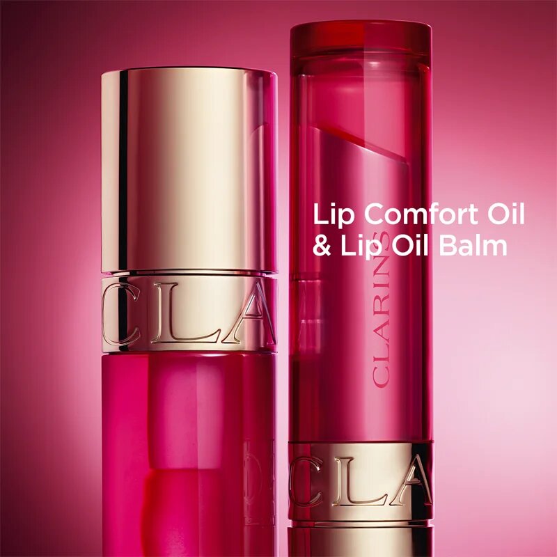 Clarins Lip Oil Balm тониращ балсам за устни цвят 02 pitaya 2.9 гр.