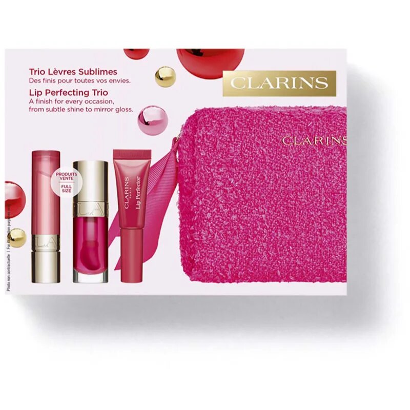 Clarins Lip Perfecting Trio подаръчен комплект