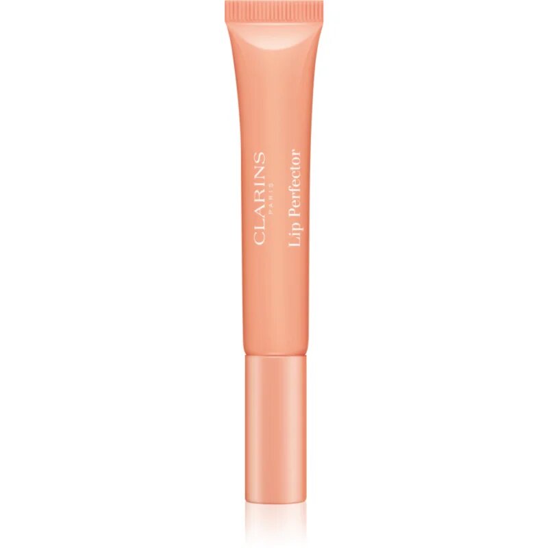 Clarins Lip Perfector Shimmer блясък за устни с хидратиращ ефект цвят 02 Apricot Shimmer 12 мл.