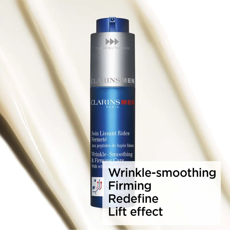 Clarins Men Wrinkle Smoothing & Firming Care крем против бръчки за мъже 50 мл.