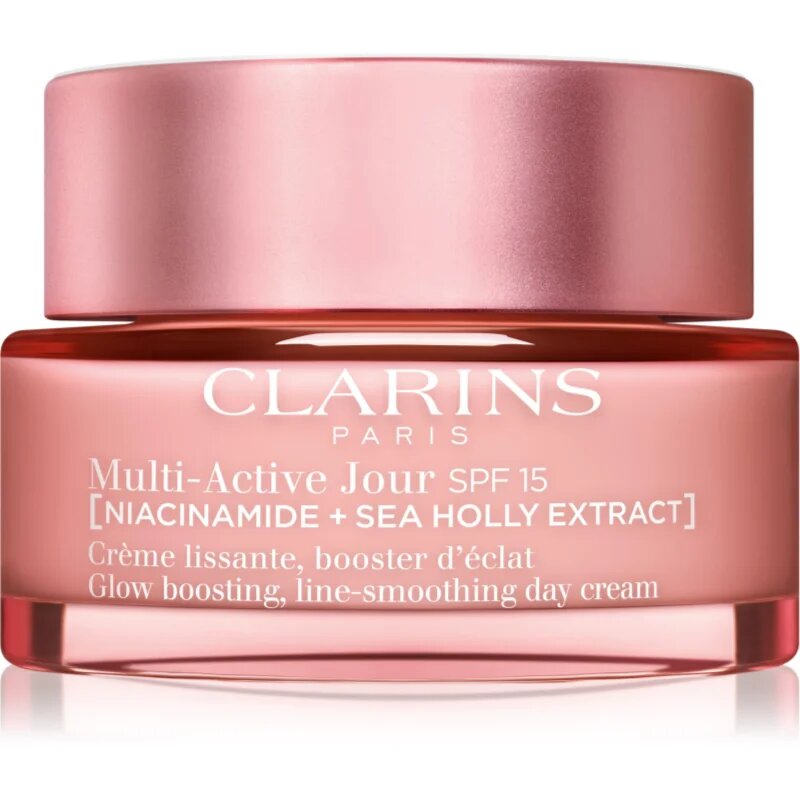 Clarins Multi-Active Day Cream SPF 15 изглаждащ и озаряващ крем SPF 15 50 мл.