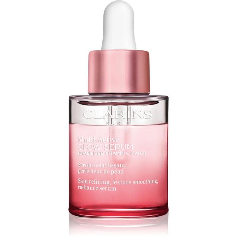 Clarins Multi-Active Glow Serum озаряващ серум с изглаждащ ефект 30 мл.