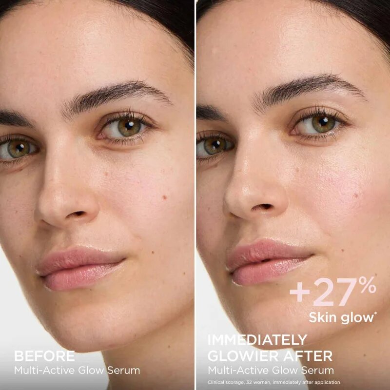 Clarins Multi-Active Glow Serum озаряващ серум с изглаждащ ефект 30 мл.