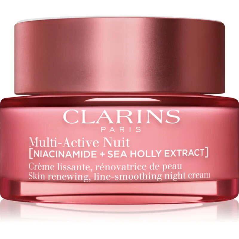 Clarins Multi-Active Night Cream All Skin Types възстановяващ нощен крем за всички типове кожа на лицето 50 мл. - Alia