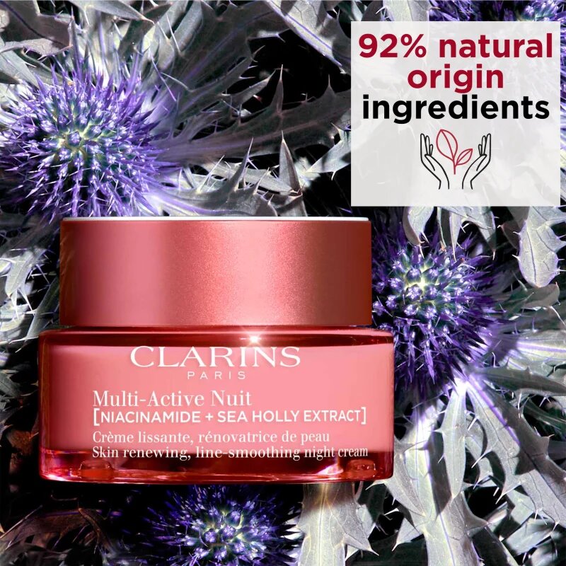 Clarins Multi-Active Night Cream All Skin Types възстановяващ нощен крем за всички типове кожа на лицето 50 мл. - Alia
