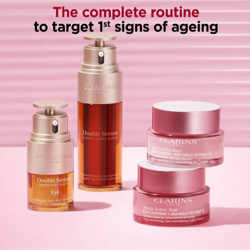 Clarins Multi-Active Night Cream All Skin Types възстановяващ нощен крем за всички типове кожа на лицето 50 мл. - Alia