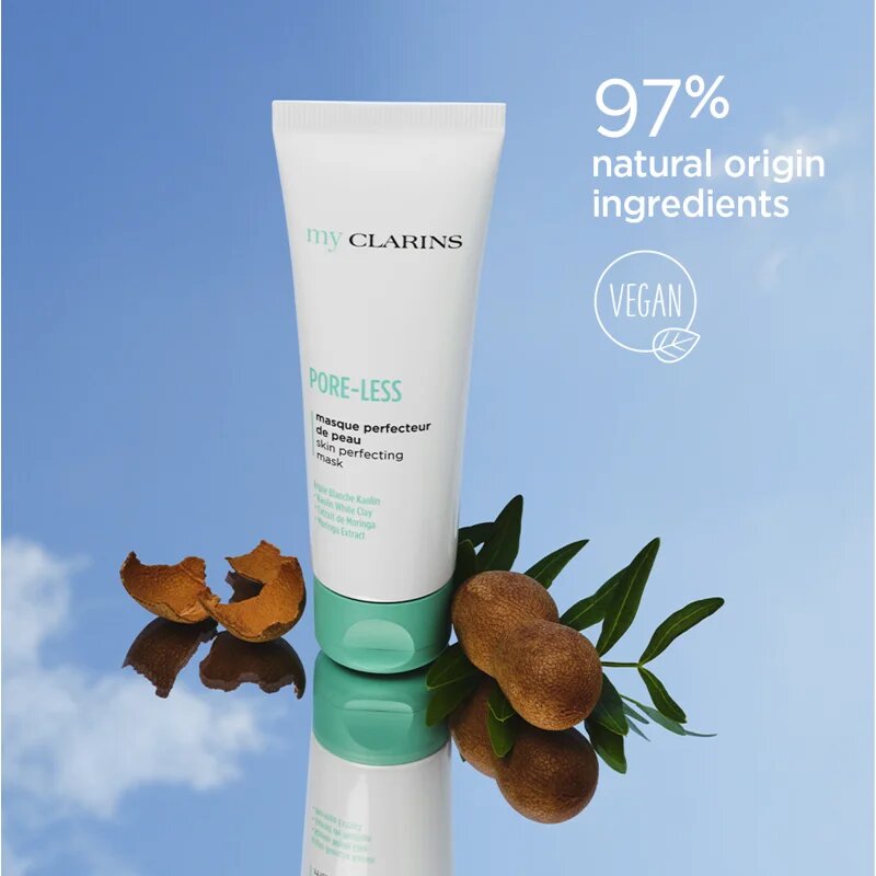 Clarins My Pore-Less Skin Perfecting Mask ребалансираща глинена маска 50 мл.