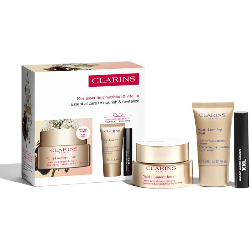 Clarins Nutri-Lumière Collection подаръчен комплект за зряла кожа