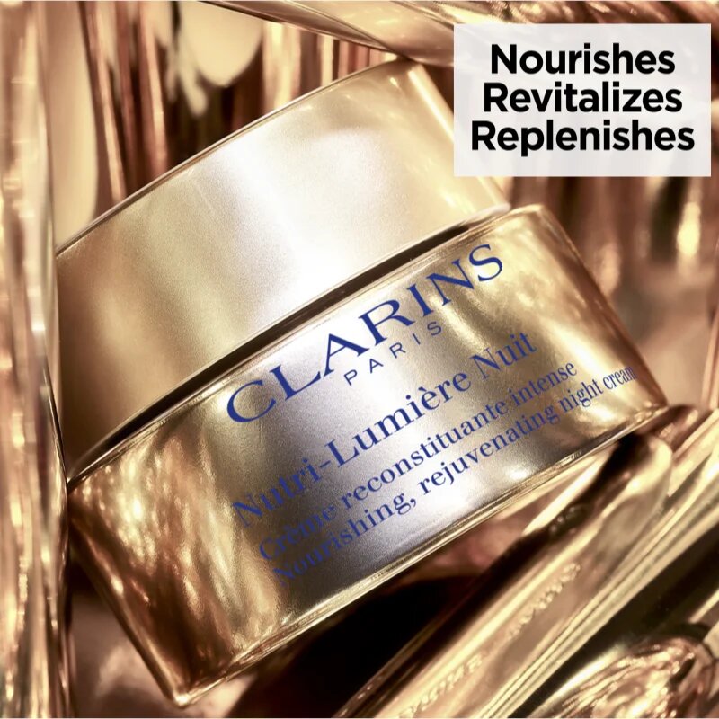 Clarins Nutri-Lumière Night подхранващ нощен крем 50 мл.