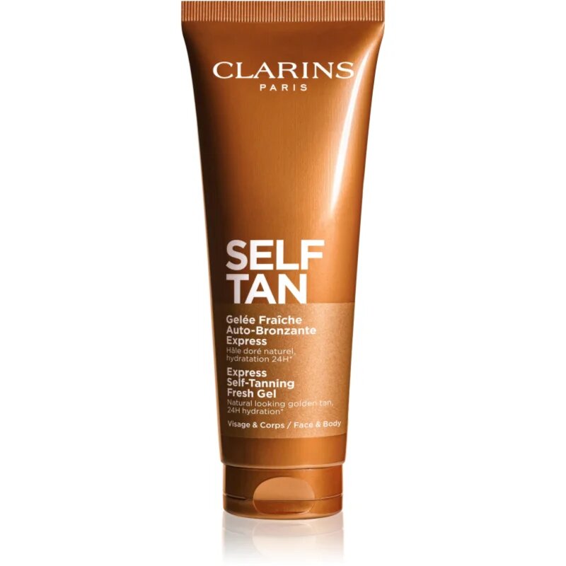 Clarins Self Tan Express Self-Tanning Fresh Gel бронзиращ гел с хидратиращ ефект 125 мл.
