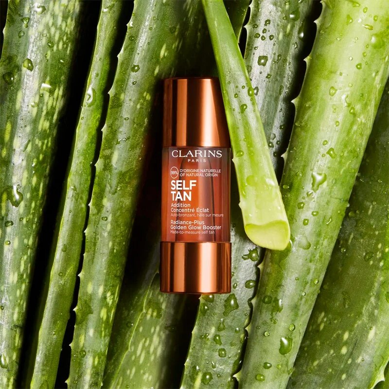 Clarins Self Tan Radiance-Plus Golden Glow Booster бронзиращ продукт за лице 15 мл.