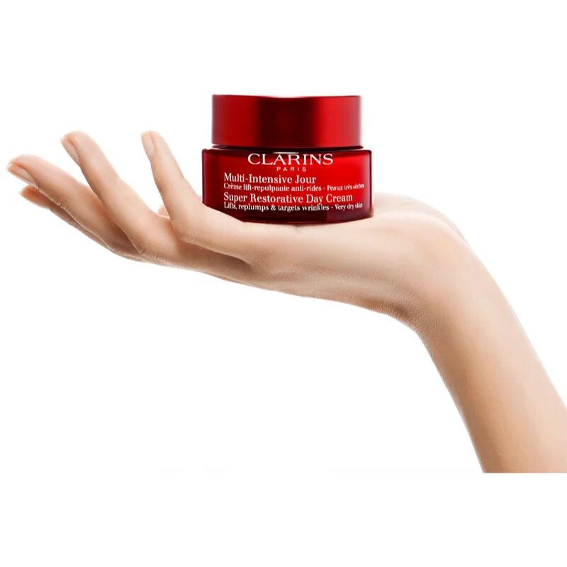 Clarins Super Restorative Day Cream дневен крем за суха или много суха кожа 50 мл.