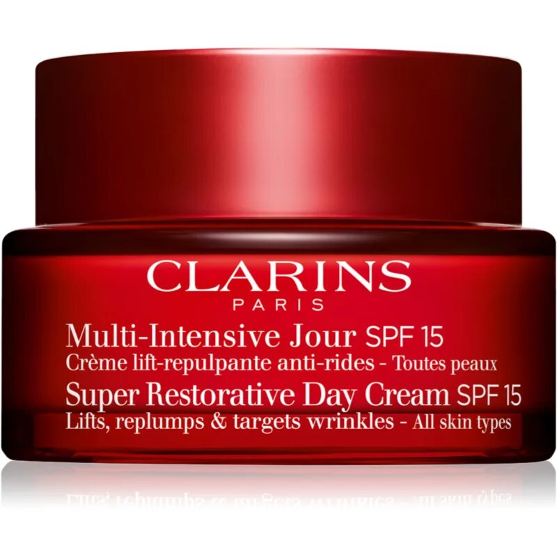 Clarins Super Restorative Day Cream SPF 15 подмладяващ дневен крем SPF 15 50 мл.
