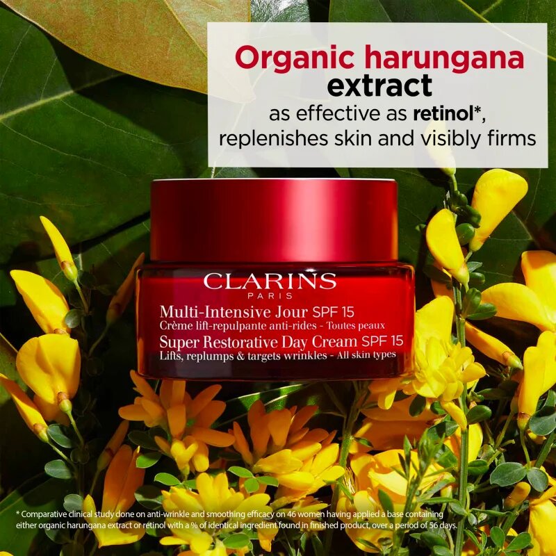 Clarins Super Restorative Day Cream SPF 15 подмладяващ дневен крем SPF 15 50 мл.